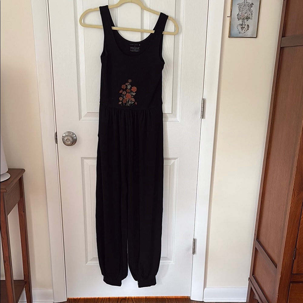 Black Purusha people jumpsuit- so comfortable and beautiful!